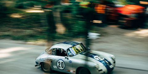 The entry list at the Empire Hill Climb is always wildly diverse -- in 2018, it ranged from a cutting-edge Pikes Peak contender to this vintage Porsche 356.
