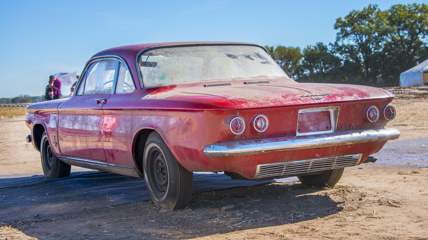 Chevrolet Corvair Monza With 17 Miles On The Odometer At Auction