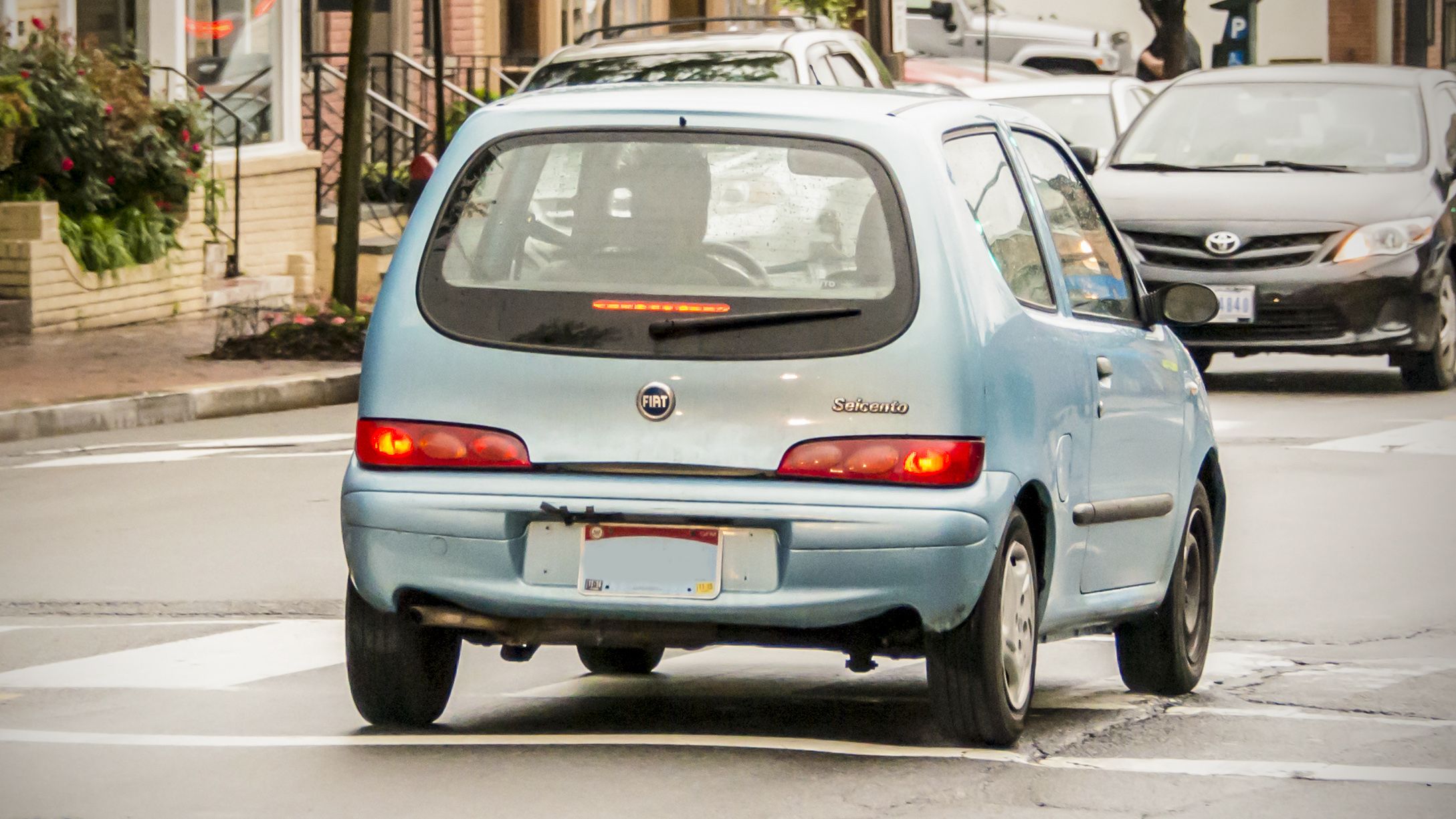 Fiat Seicento spotted in the US: the predecessors of the current