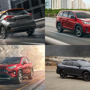 These are the four best-selling crossovers in the U.S.
