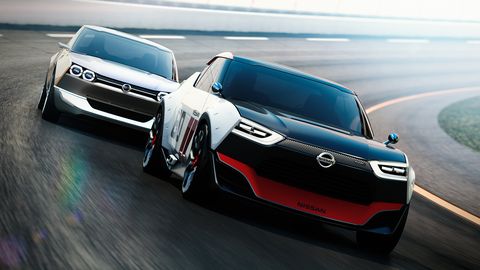 the nissan idx nismo and idx freeflow would have been powered by some then current four cylinder engine