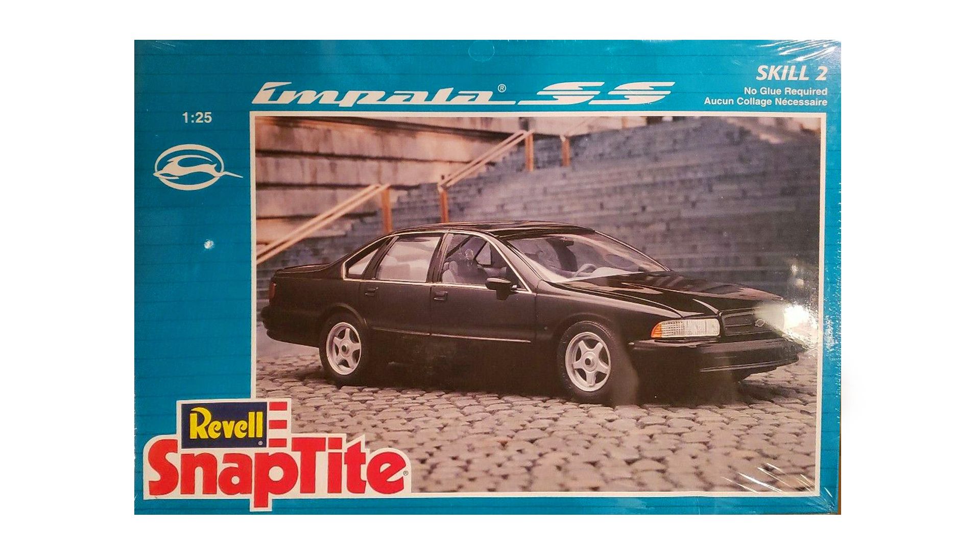 Revell's SnapTite line also included many road cars, but NASCAR and hot rod offerings were also popular.