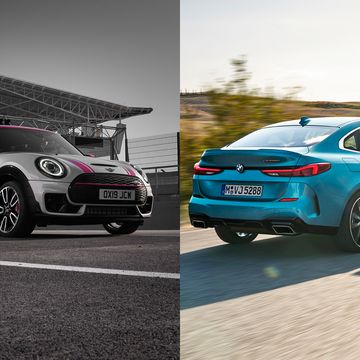 The Mini Cooper Clubman and BMW M235i xDrive Gran Coupe make the exact same horsepower&nbsp;and torque.
