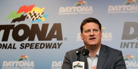 NASCAR executive Steve O'Donnell will speak to Bubba Wallace about his postrace actions at Charlotte.
