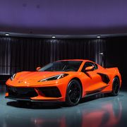 The 2020 Chevrolet Corvette, now with the engine behind the driver.
