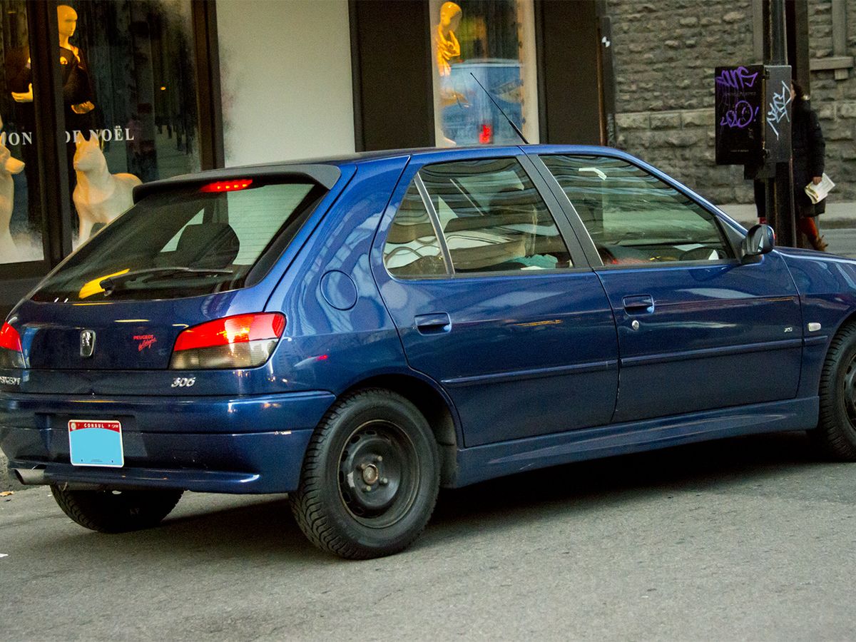 Foreign hatchback spotted on the street of Montreal, Canada