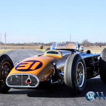 This 1957 Kurtis Kraft 500G was the late "Smokey" Yunick's first Indy car. It's heading to the Worldwide Auctioneers sale in Scottsdale, Arizona, where it will be lot 30.