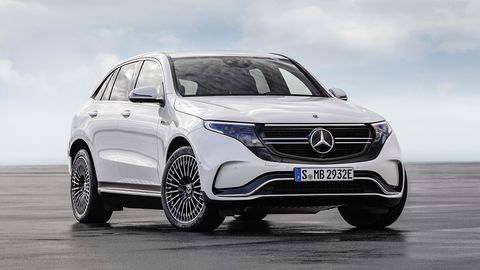 The EQC 400 will be the first battery-electric Mercedes model to go on sale, as part of the EQ range.