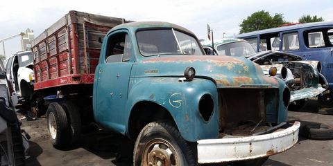 A working truck is always useful, even when it's close to 70 years old. The lack of cheap Studebaker parts is the likely culprit in the forced retirement of this one.
