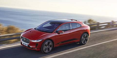 The I-Pace will go on sale in the second half of 2018, offering a range of 240 miles.