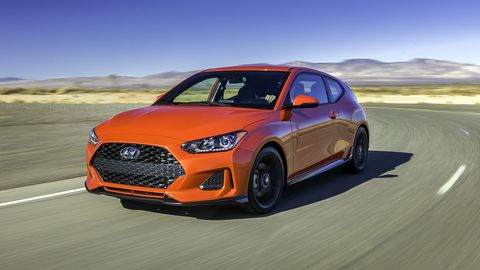 The Veloster is back with a choice of two engines, but it's the R-Spec paired with a six-speed manual that's the  most compelling performer in the lineup.