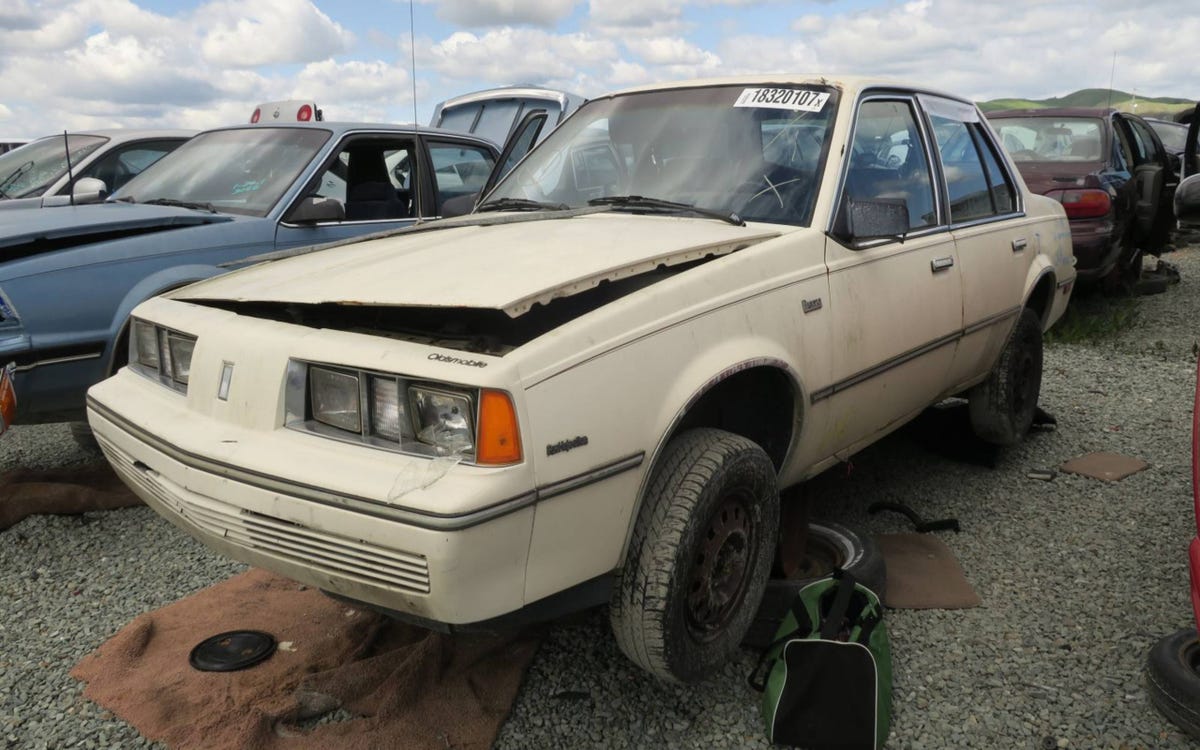 Junkyard Treasure: 1984 Oldsmobile Firenza sedan