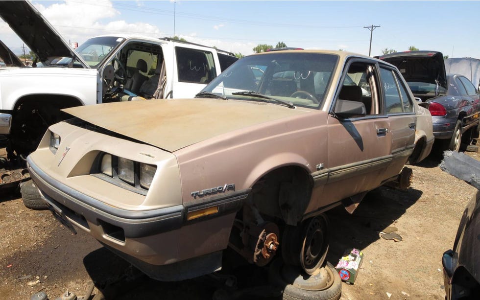 Junkyard Treasure 1984 Pontiac 2000 Sunbird Se Turbo