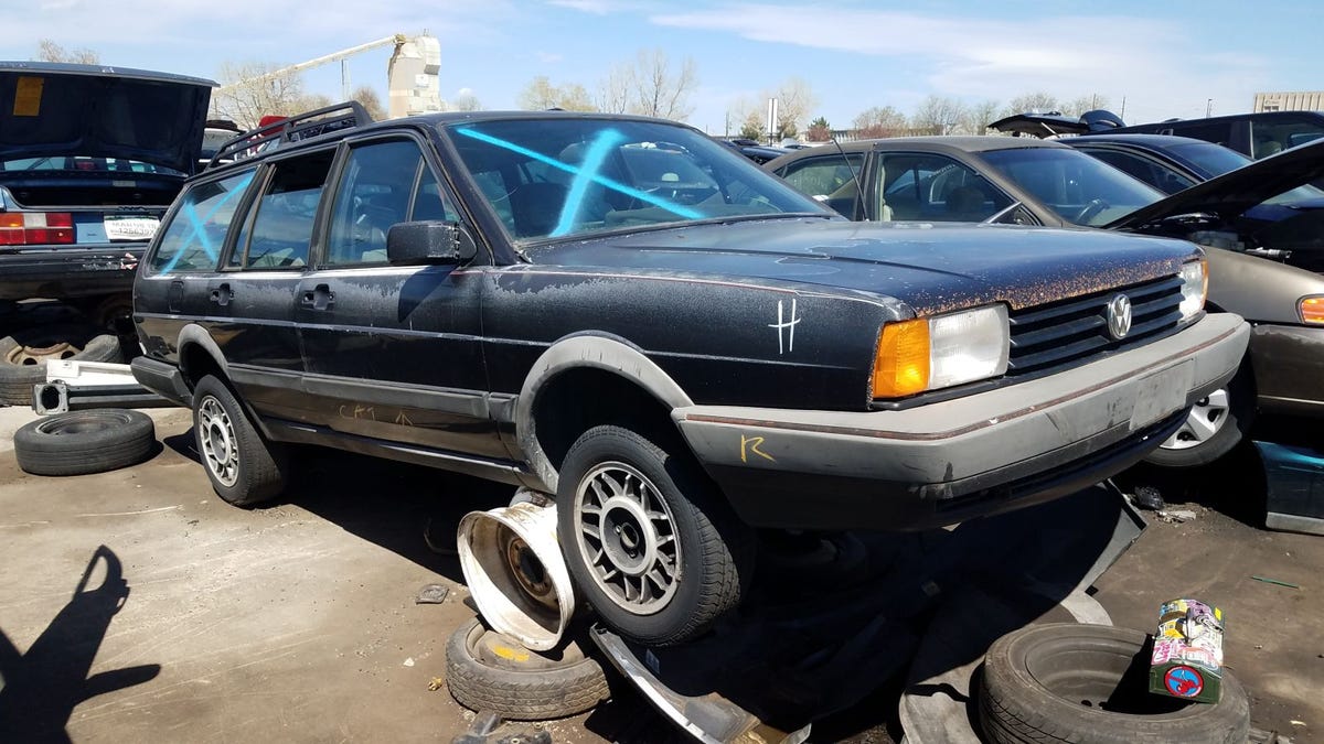 Junkyard Treasure 1986 Volkswagen Quantum Syncro Wagon