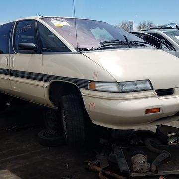 This is the nicest GM "Dustbuster" minivan I have ever found in a wrecking yard. In fact, you'd be hard-pressed to find one this clean on the street.