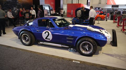 America's sports car was out in force at the SEMA show this year. Here are our favorites. This one's carrying the original Grand Sport look.