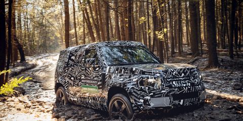 The upcoming all-new Land Rover Defender will undergo testing in North America in 2019. It will go on sale in the United States and Canada in 2020.