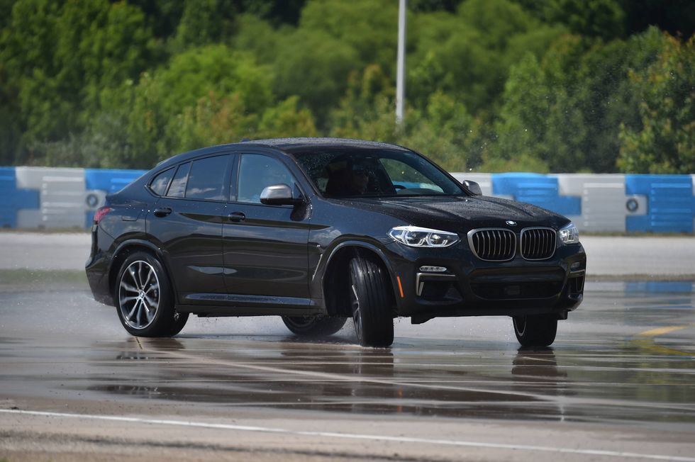 The 2019 BMW X4 is almost driftable, but not quite.