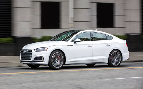 The S5 Sportback offers an extra helping of horsepower along with the versatility of the four-door coupe design.