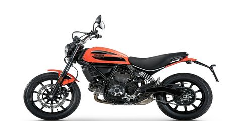 The Ducati Scrambler Sixty2 is another motorcycle aimed at attracting young buyers into the Ducati fold. With a 400-cc L-Twin it offers half the displacement of last year's Scrambler, but at $7995 it's a thousand dollars less.