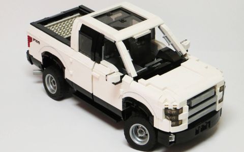 This Ford F-150 Lego Ideas project can become a commercial set if it gets enough votes and then advances to the review and production stages.