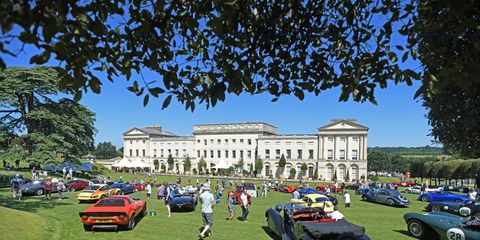 Now in its third year, the Heveningham Hall Concours in the UK looks like a splendid event, with cars on the ground, planes in the sky and even a boat or two on the estate's lake.