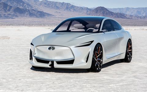 Infiniti took the wraps off the Q Inspiration concept at the Detroit auto show, previewing the brand's latest design direction.