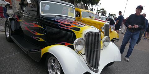 There were a lot of hot rods, a couple Porsches, three Ferraris and the rest big American Iron at the 32nd Annual Seal Beach Classic Car Show last weekend.