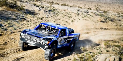 From Trophy Trucks to ATVs there was plenty to see racing in the week leading up to King of the Hammers. The only thing missing was the motorcycle races, which did not run this year. Here is Trophy Truck winner Luke McMillin.