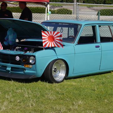Japanese cars continue their climb to respectability on the collector car scene, as witnessed by the more than doubling in size of the annual Japanese Classic Car Show in Long Beach, Calif. Over 500 cars turned out, every one of them cool in its own way. Here is a Datsun 510
