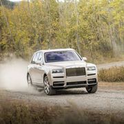 The Cullinan rides on Rolls-Royce's second application of the all-new and very stiff "Architecture of Luxury." First to get it was the mighty Phantom.