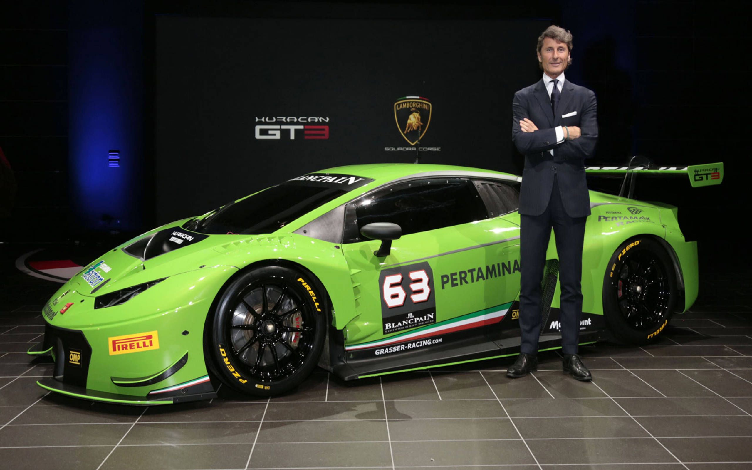 Lamborghini unveils Huracan GT3 racer for Blancpain Endurance Series