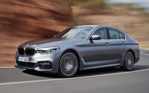 The BMW 5 Series will come in 530i and 540i forms when it's initially released.