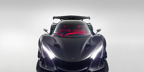 The Apollo Intensa Emozione -- or Apollo IE for short -- is a clean-sheet hypercar design from the company formerly known as Gumpert. Built on a carbon fiber chassis cradling a 6.3-liter naturally aspirated V12, the IE claims to offer a traditional high-performance experience despite its bizarre futuristic looks.