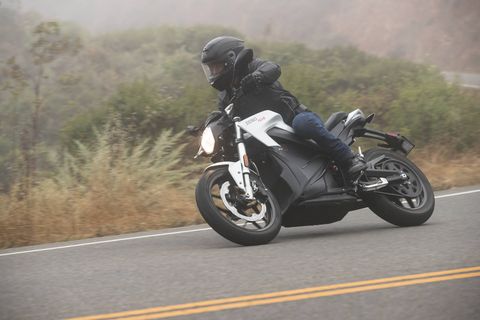 Zero electric motorcycles offer 10 percent more range and six times faster charging for the 2018 model year. We rode this Zero SR street bike and loved it.
