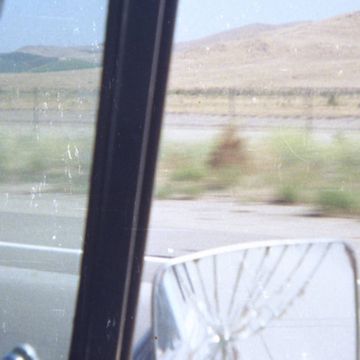 Shots taken on I-5 between Los Angeles and San Francisco, 1988-1989.