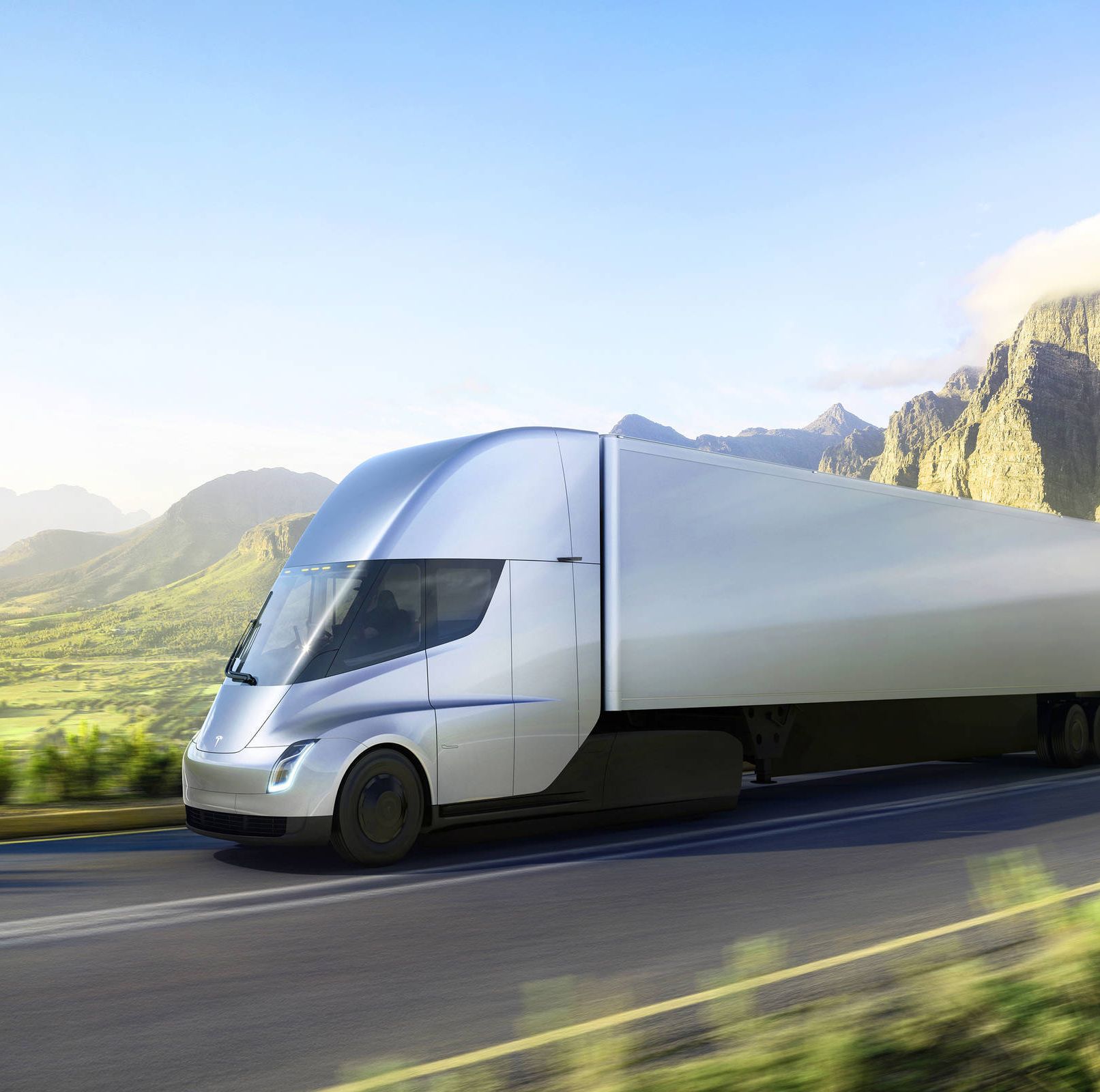 Tesla Delivers Its First Electric Semi