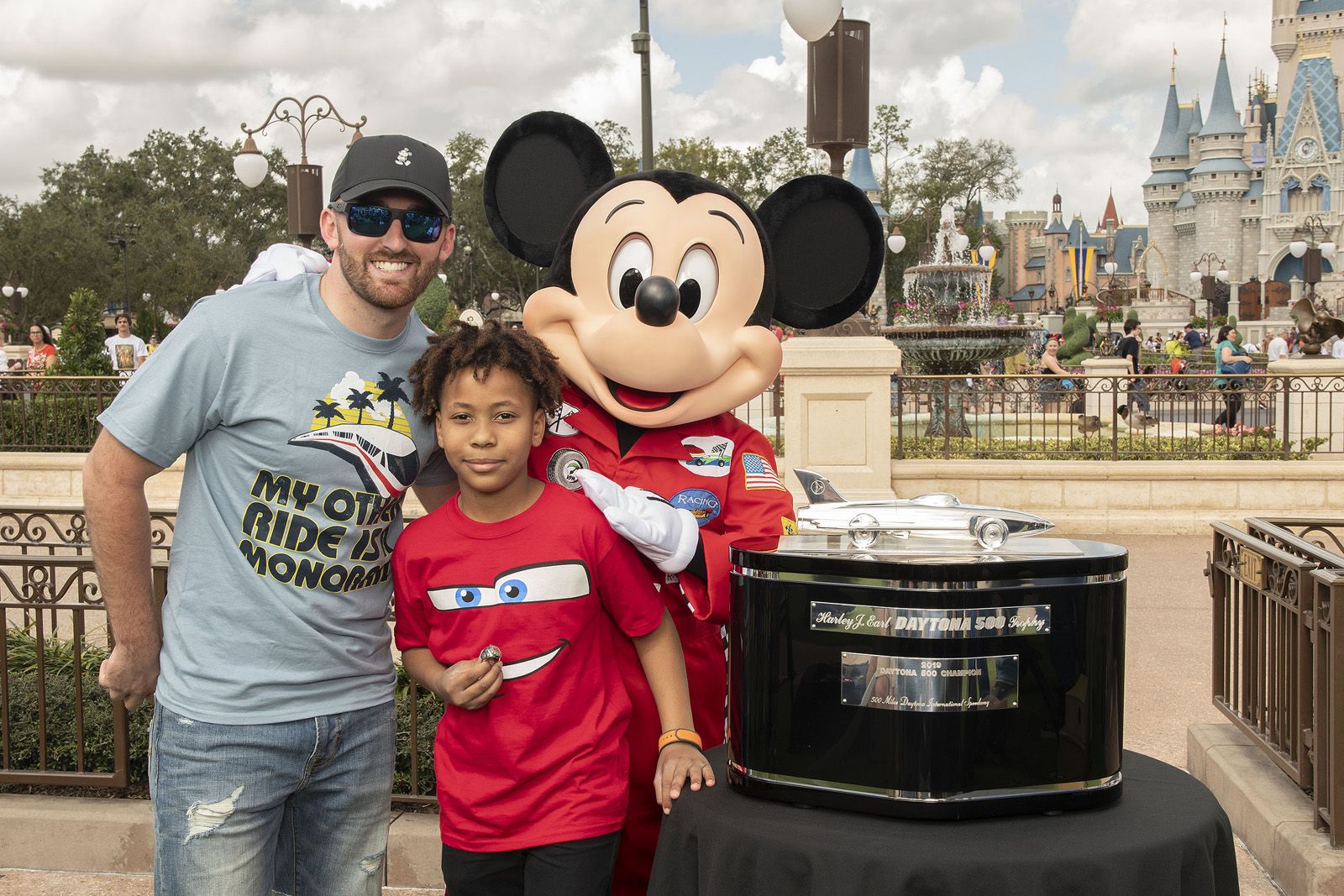 NASCAR Daytona 500 champ Austin Dillon surprises special fan at Disney World