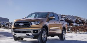 Trucks were the theme this year, with the return and redesigns of several major models including the Ford Ranger.