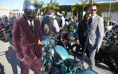 The Distinguished Gentleman's Ride took place Sunday Sept. 24 in cities around the world to raise money for men's health issues. We rode a CB1100 to the LA event.