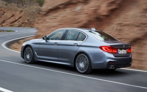 The BMW 5 Series will come in 530i and 540i forms when it's initially released.