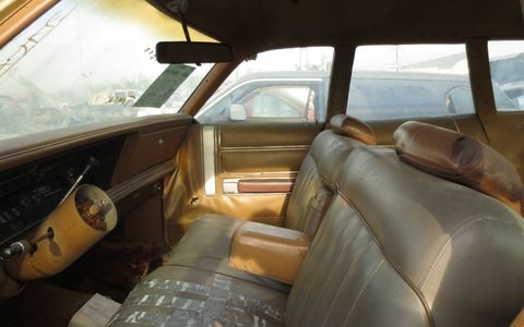 The interior has held up fairly well for a 43-year-old Southern California vehicle.
