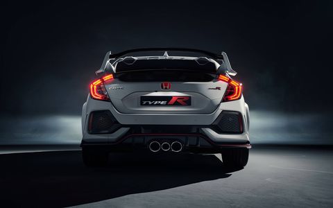 The Type R’s Nurburgring-tuned chassis builds further on the 10th-gen Civic’s upgrades with Type R-exclusive spring, damper and bushing settings.