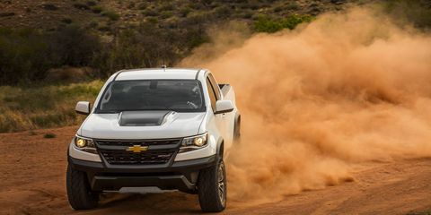 The off-road-ready Chevrolet Colorado ZR2 can launch off big jumps and land like a 747 on a pillow, but is also a capable rock crawler and even a comfortable daily driver, thanks to DSSV shocks from Multimatic.