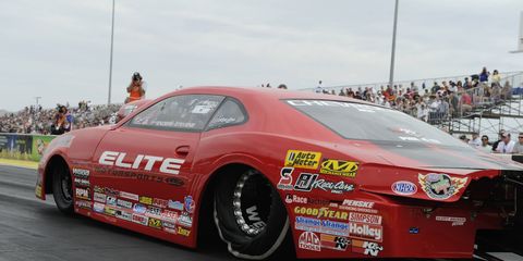 Erica Enders-Stevens, despite being the defending NHRA Pro Stock champion, is still hunting for sponsors to guarantee a full 2015 campaign.