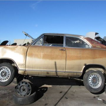 Here's a serious junkyard rarity, at least in North America.