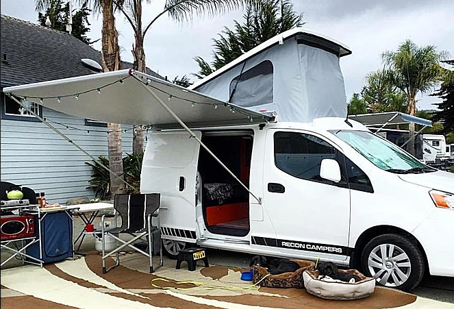 Nissan NV200-based camper is the cutest 