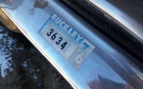 There's still a 1976 parking permit for Denver's Buckley Air Force Base on the bumper.