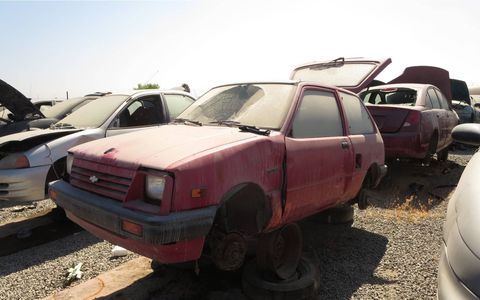  Chevrolet Sprint 1986 desechado