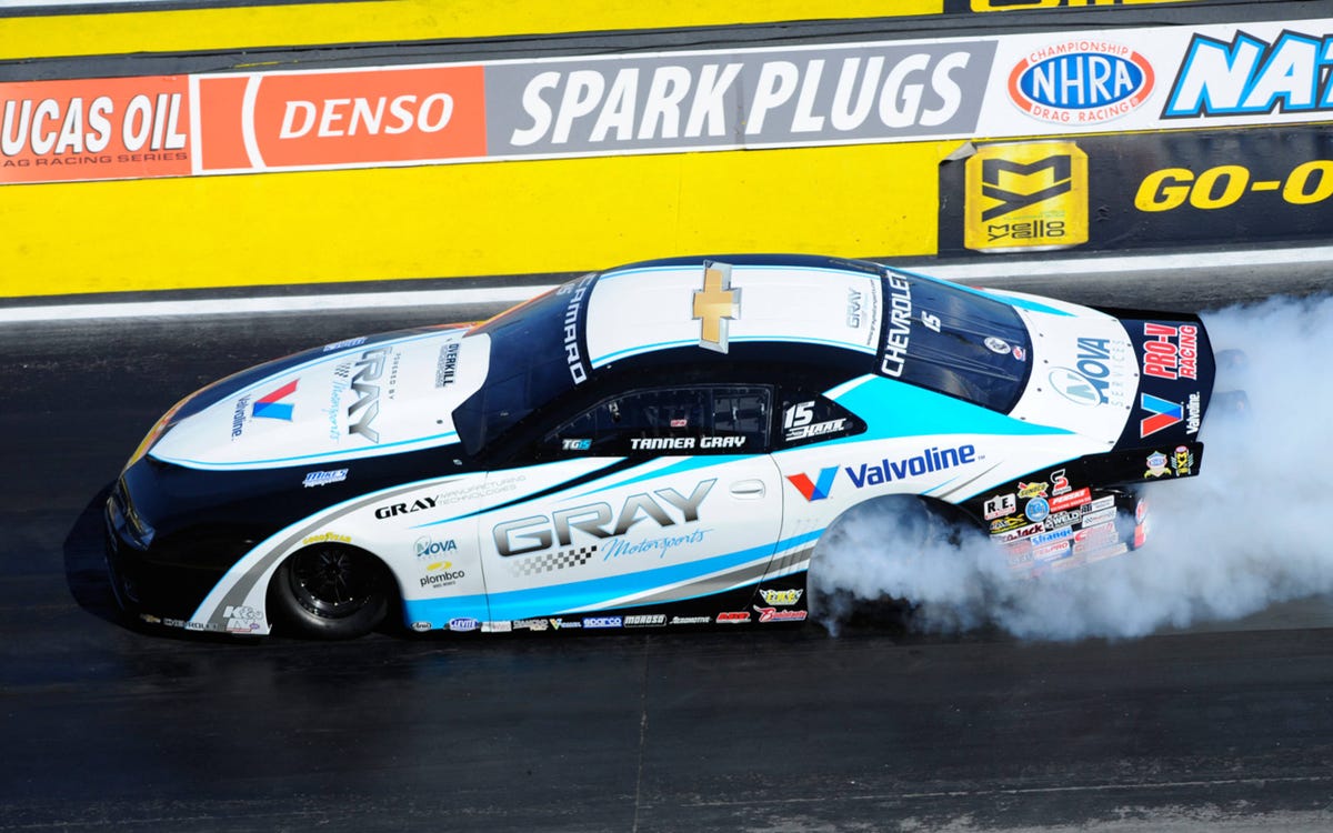 17-year-old Tanner Gray makes NHRA Pro Stock history with record win